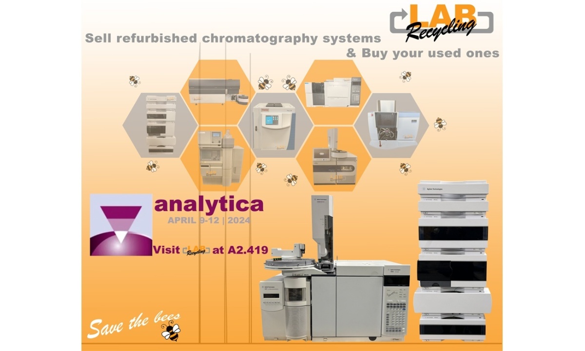 Labrecycling will be back at Analytica in Munich in 2024