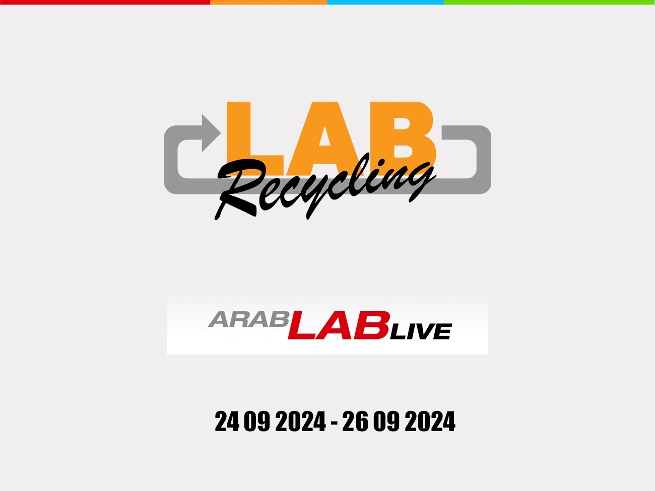 Labrecycling will again be an exhibitor at Arablab live in 2024 