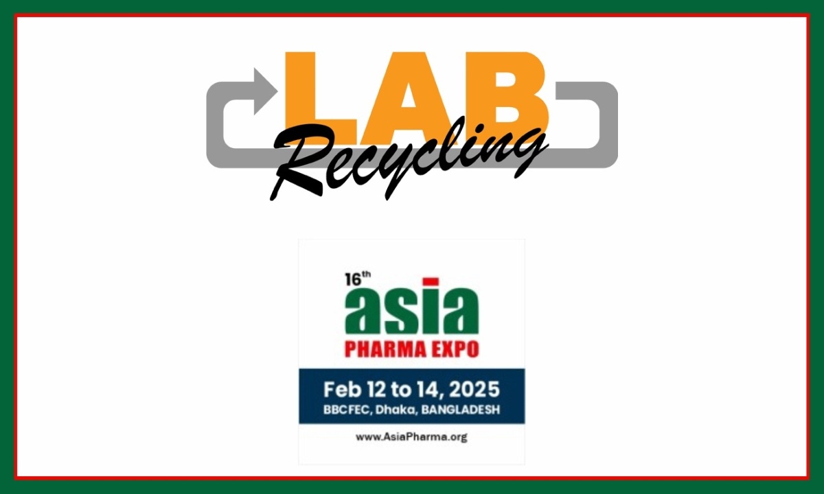 Labrecycling ist auf der Asia Pharma Expo 2025 vertreten