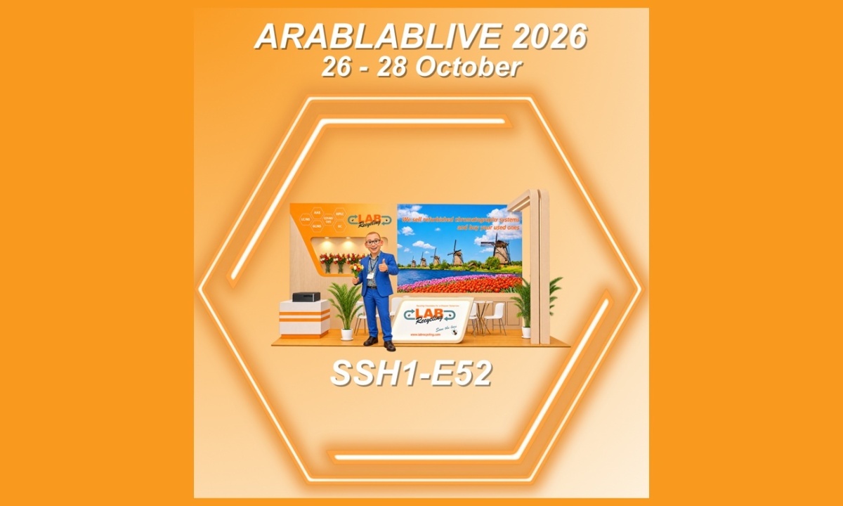 Kommen Sie und treffen Sie Labrecycling auf der Arablablive 2026 am Stand SSH1-E52