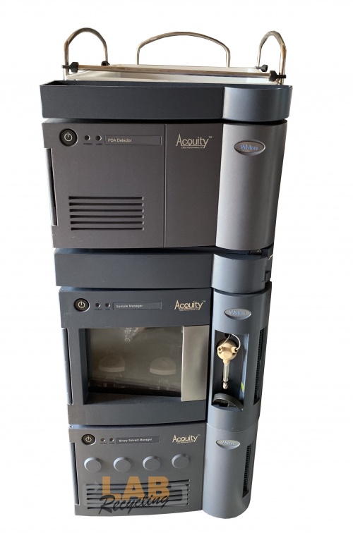 Waters Acquity UPLC system + PDA 